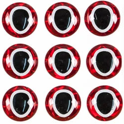 Hareline Dubbin, Inc. Fly Tying Materials Oval Pupil Eyes