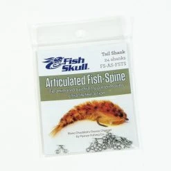 Flymen Fishing Company Fly Tying Materials Fish-Skull Chocklett's Articulated Fish-Spine Tail Shanks